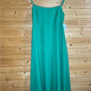 Altar’d State Kelly Green Maxi Dress